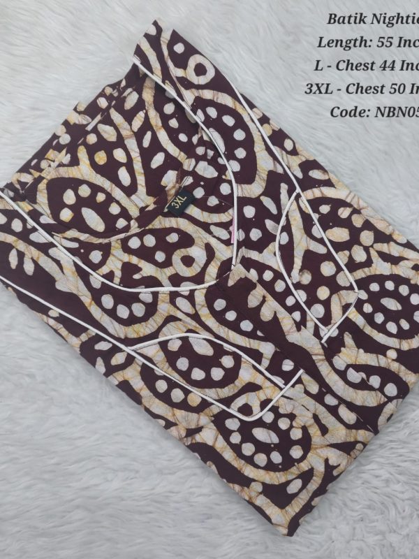 NBN054- Batik Nighties - Batik Cotton