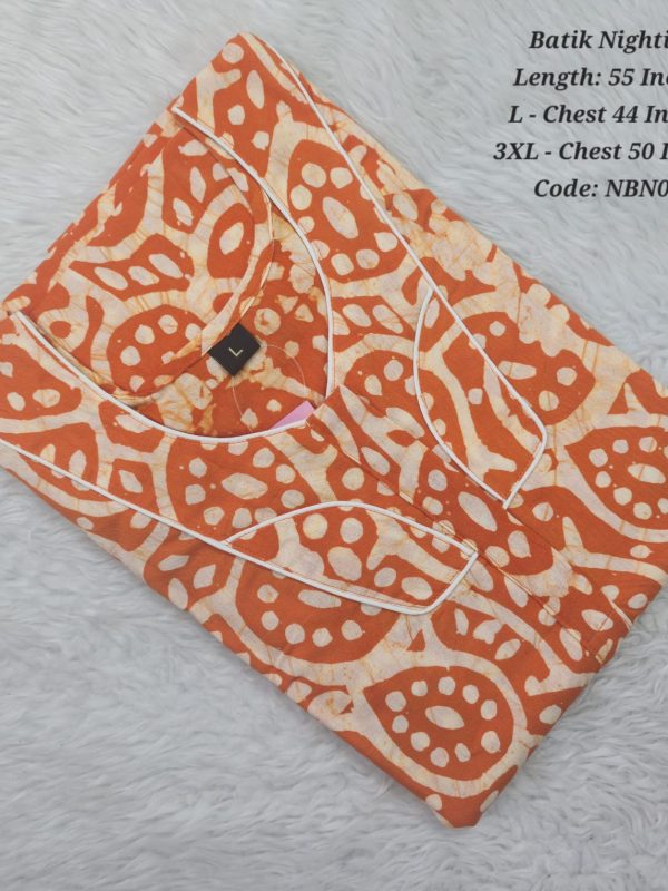 NBN053- Batik Nighties - Batik Cotton