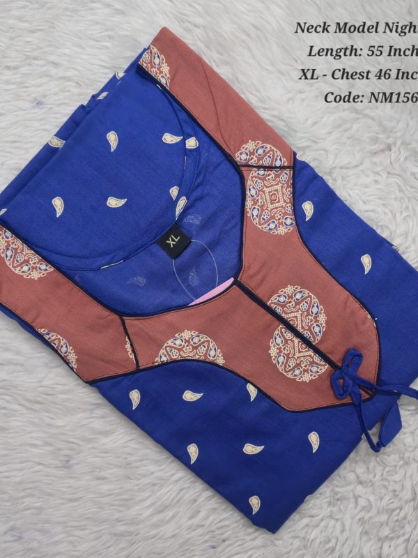 NM156 - Nila Nighties - Neck Model - XL Size