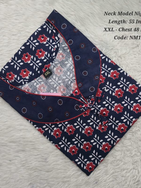 NM151 - Nila Nighties - Neck Model - XXL Size