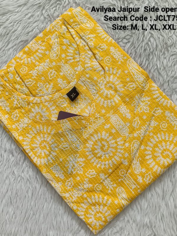JCLT751- Jaipur Cotton Top Only without Lining