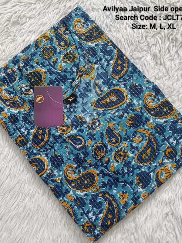 JCLT753- Jaipur Cotton Top Only without Lining