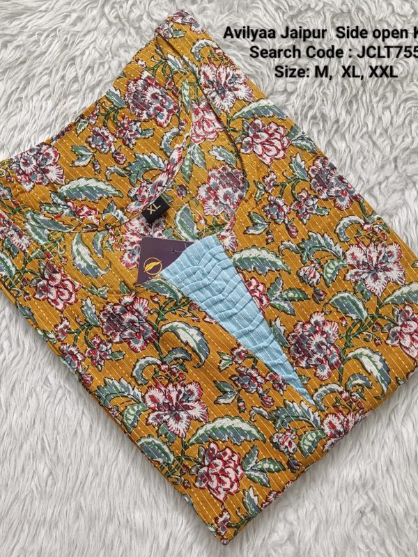 JCLT755- Jaipur Cotton Top Only without Lining
