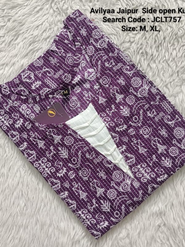 JCLT757- Jaipur Cotton Top Only without Lining