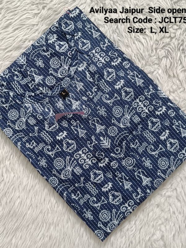 JCLT758- Jaipur Cotton Top Only without Lining