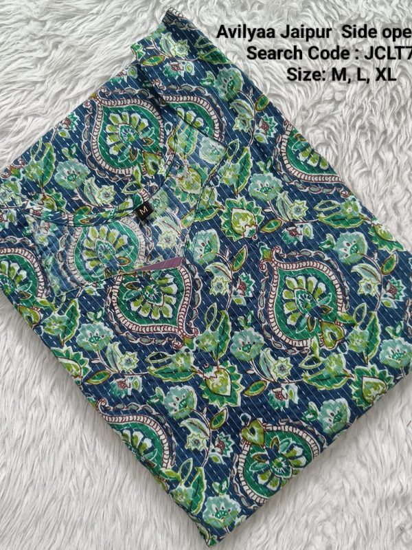 JCLT759- Jaipur Cotton Top Only without Lining