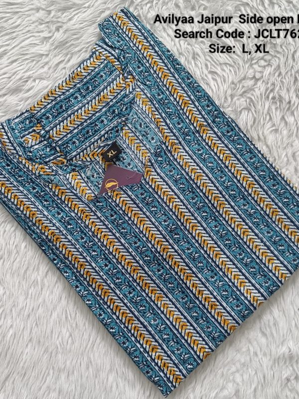 JCLT762- Jaipur Cotton Top Only without Lining