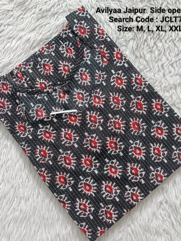 JCLT764- Jaipur Cotton Top Only without Lining