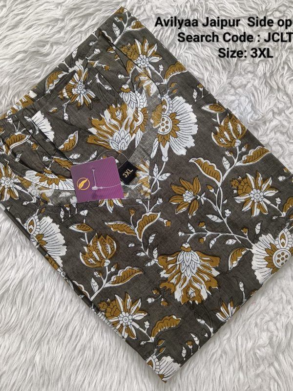 JCLT779- Jaipur Cotton Top Only without Lining