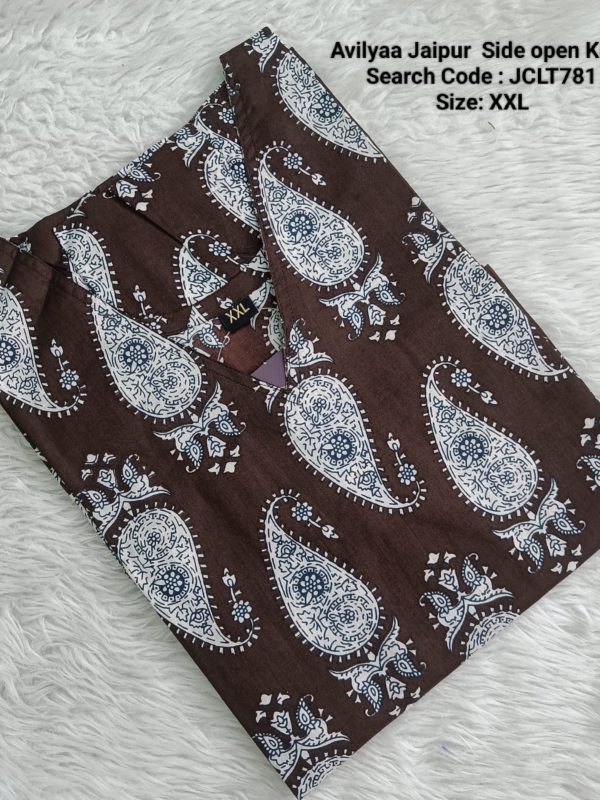 JCLT781- Jaipur Cotton Top Only without Lining