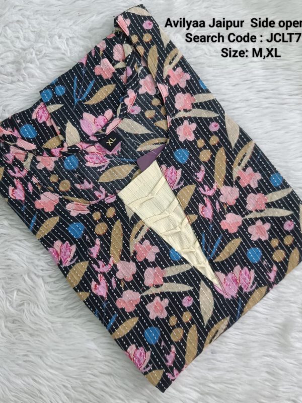 JCLT770- Jaipur Cotton Top Only without Lining