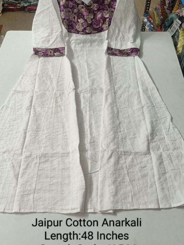 JA564- Jaipur Cotton Anarkali