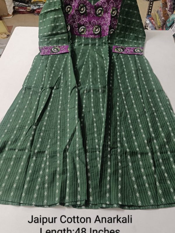 JA560- Jaipur Cotton Anarkali