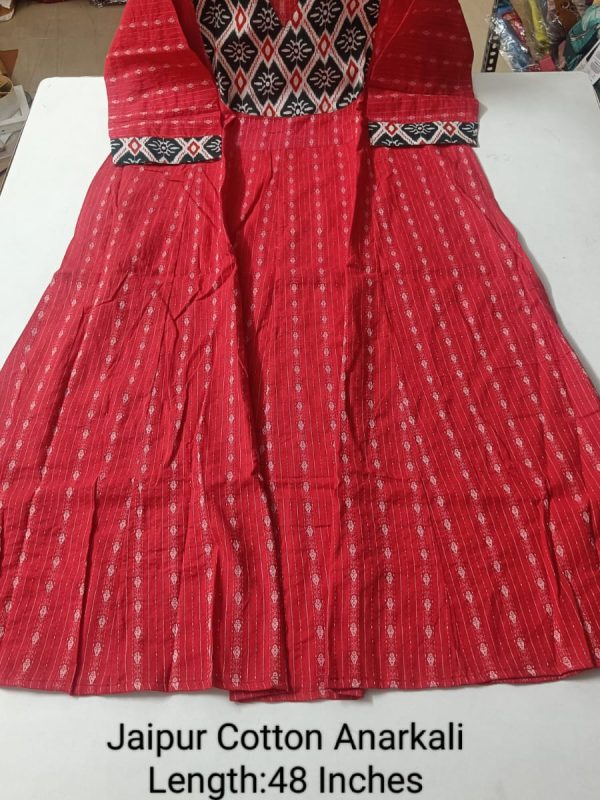 JA551- Jaipur Cotton Anarkali