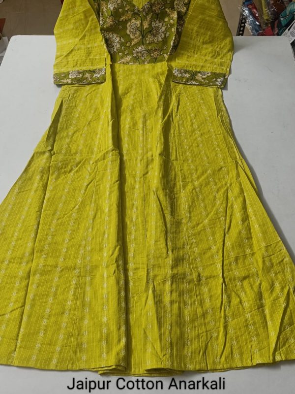 JA546- Jaipur Cotton Anarkali