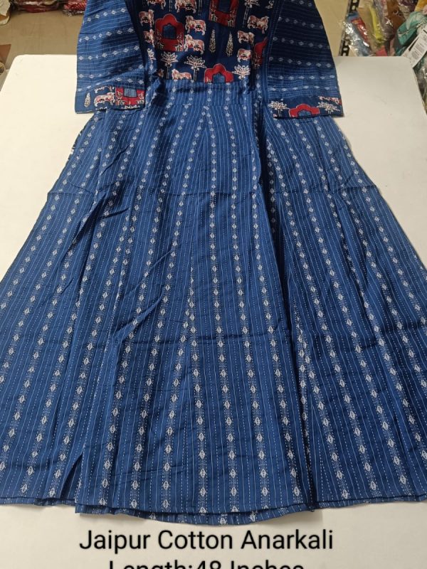 JA547- Jaipur Cotton Anarkali