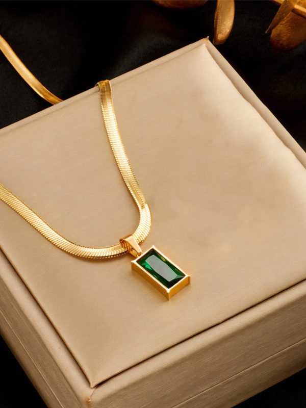 ATN016 - Water Proof Chain Pendant - Anti Tarnish