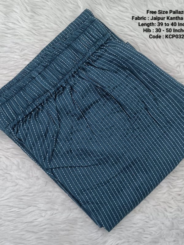 KCP032- Jaipur Cotton Palazzo - Free Size