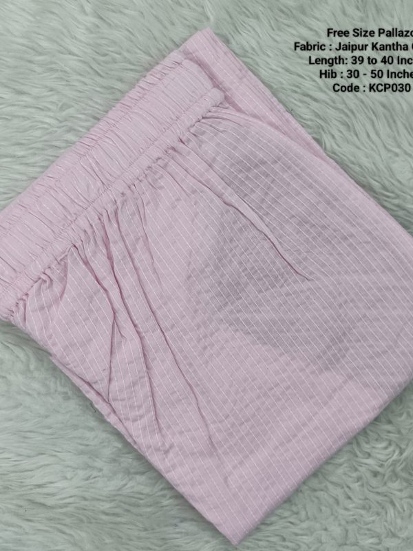 KCP030- Jaipur Cotton Palazzo - Free Size
