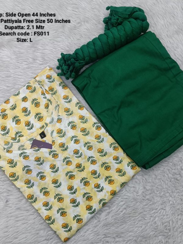 FS011- Full Set (Top, Bottom and Dupatta)