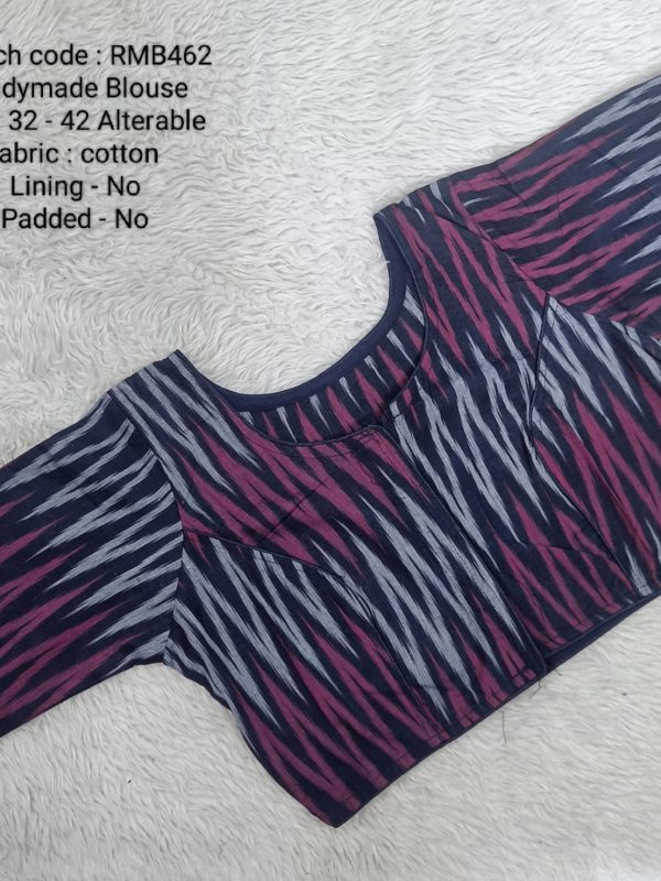 RMB462- Ready to Wear Blouse - Free Size up to 42 inches | Princess cut Pattern