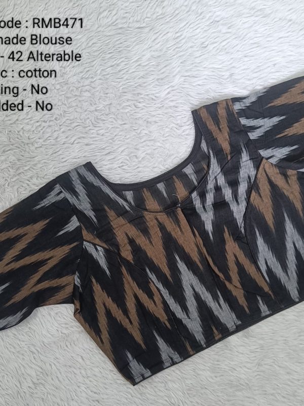 RMB471- Ready to Wear Blouse - Free Size up to 42 inches | Princess cut Pattern