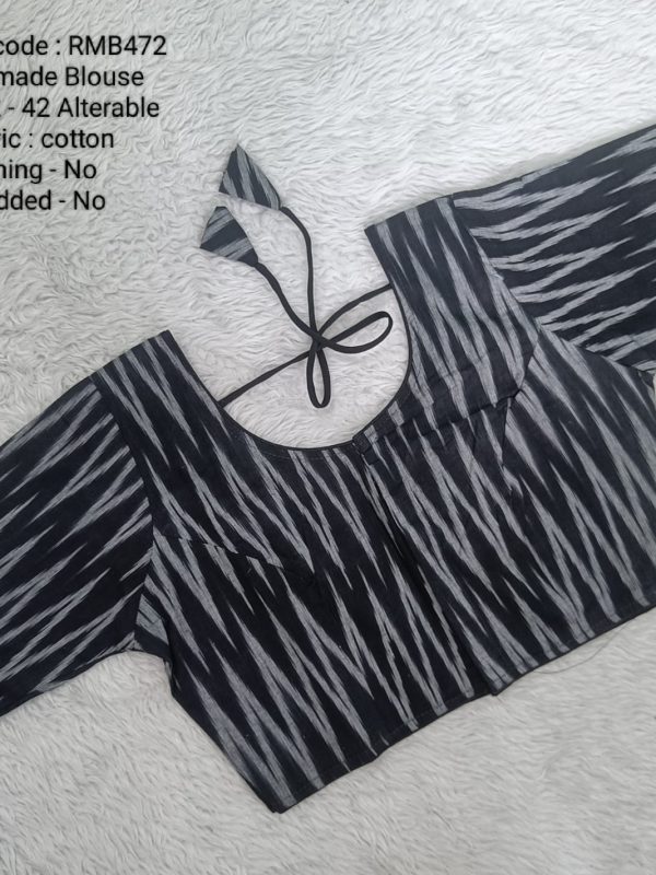 RMB472- Ready to Wear Blouse - Free Size up to 42 inches | Princess cut Pattern