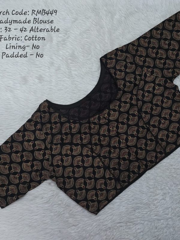 RMB449 - Ready to Wear Blouse - Free Size up to 42 inches | Princess cut Pattern