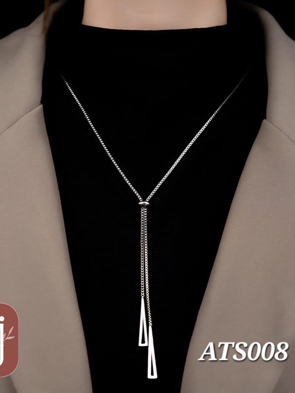 ATS008-  Water Proof Chain Pendant - Anti Tarnish