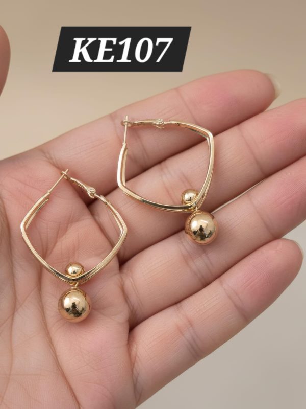 KE107- Korean Fashion Earings