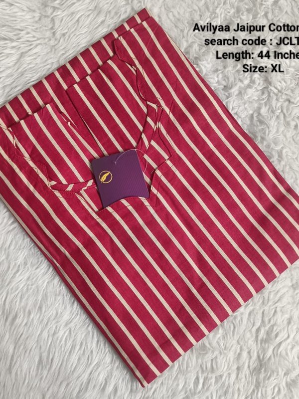 JCLT813- Jaipur Cotton Top Only without Lining