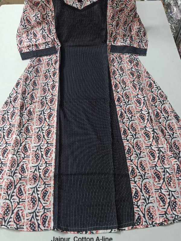 AJ232 -Jaipur Cotton A-Line