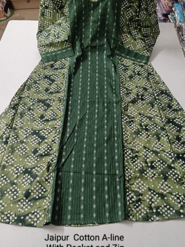 AJ233 -Jaipur Cotton A-Line