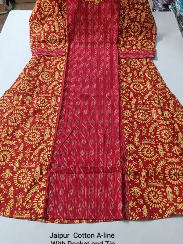 AJ235 -Jaipur Cotton A-Line