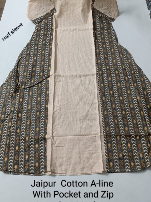 AJ247-Jaipur Cotton A-Line