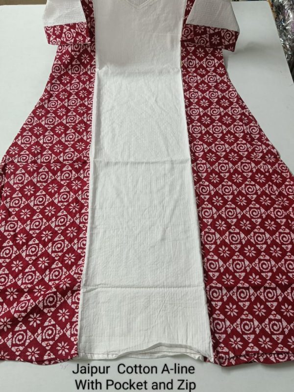 AJ268-Jaipur Cotton A-Line