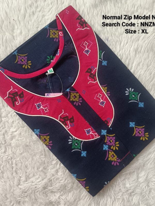 NNZM5008- Nila Nighties - Normal Zip Model