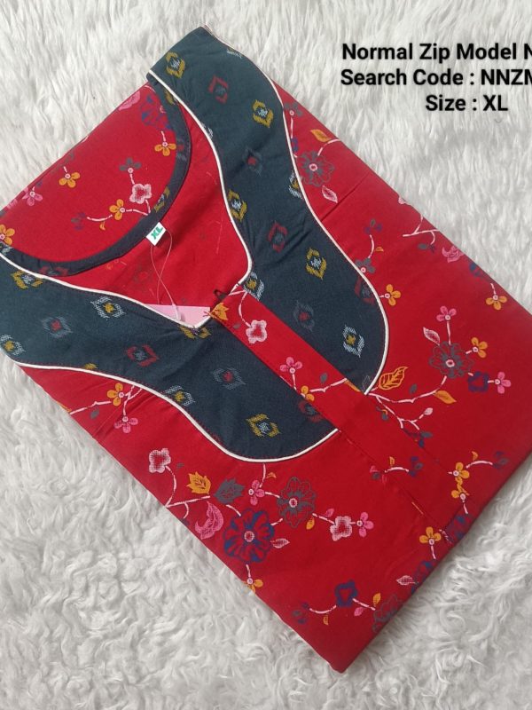 NNZM5007- Nila Nighties - Normal Zip Model