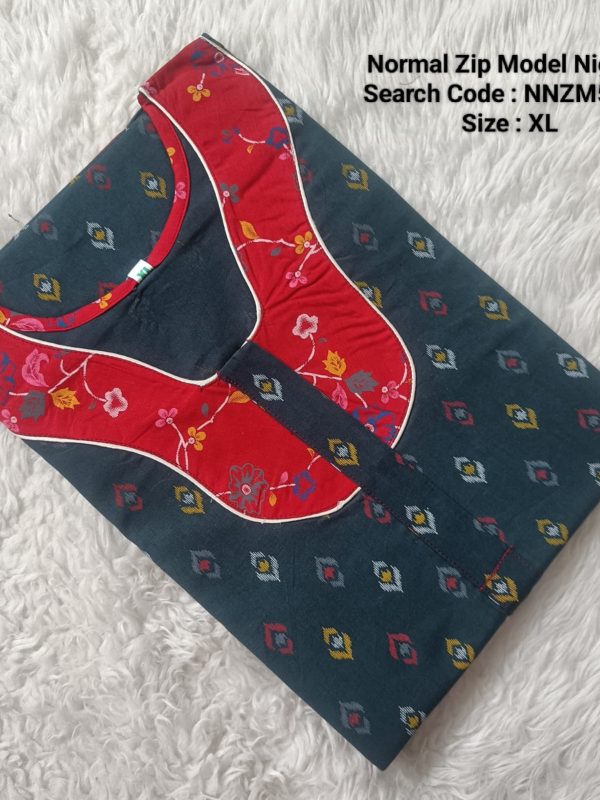 NNZM5006- Nila Nighties - Normal Zip Model