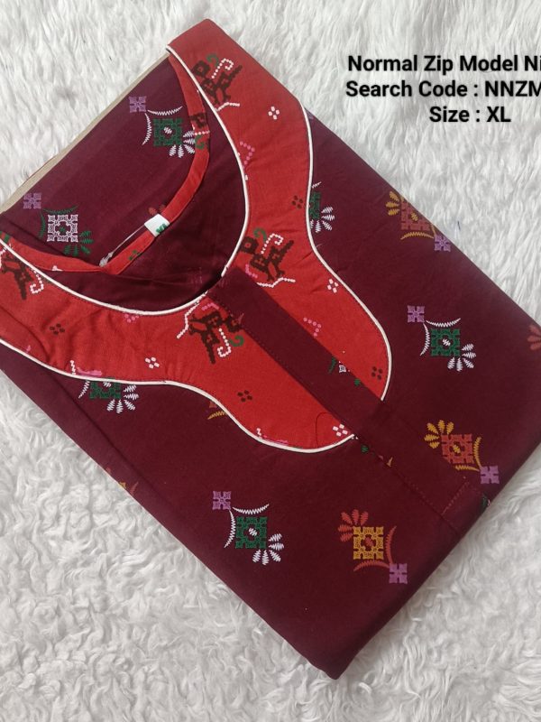 NNZM5002 - Nila Nighties - Normal Zip Model