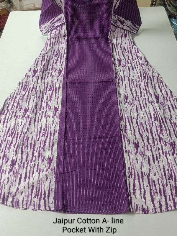 AJ273-Jaipur Cotton A-Line