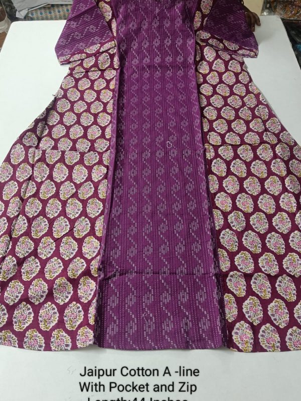 AJ337-Jaipur Cotton A-Line