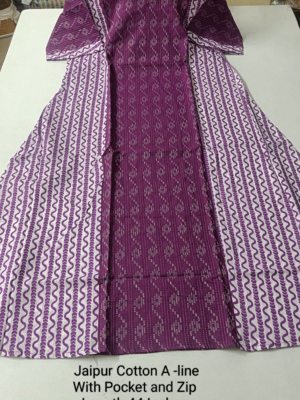 AJ334-Jaipur Cotton A-Line