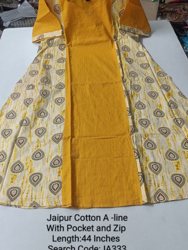 AJ333-Jaipur Cotton A-Line