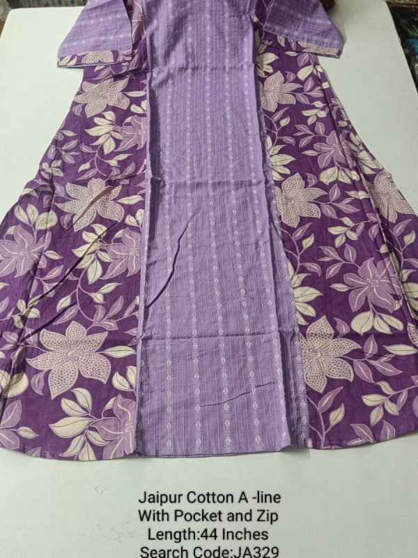 AJ329-Jaipur Cotton A-Line